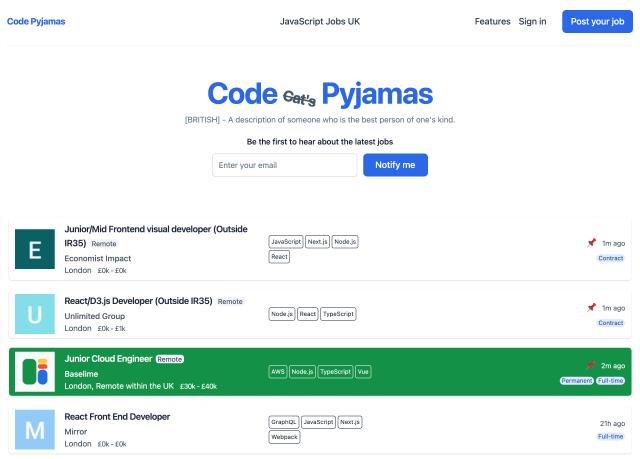 Code Pyhamas home page